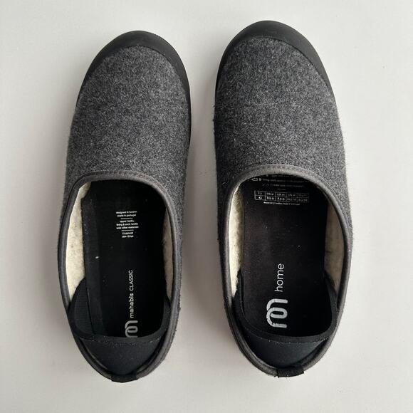 Mahabis Curve Dark Grey and Skien Black Convertible Wool...